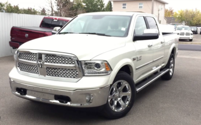 Ram 1500 Laramie 2017 bílý